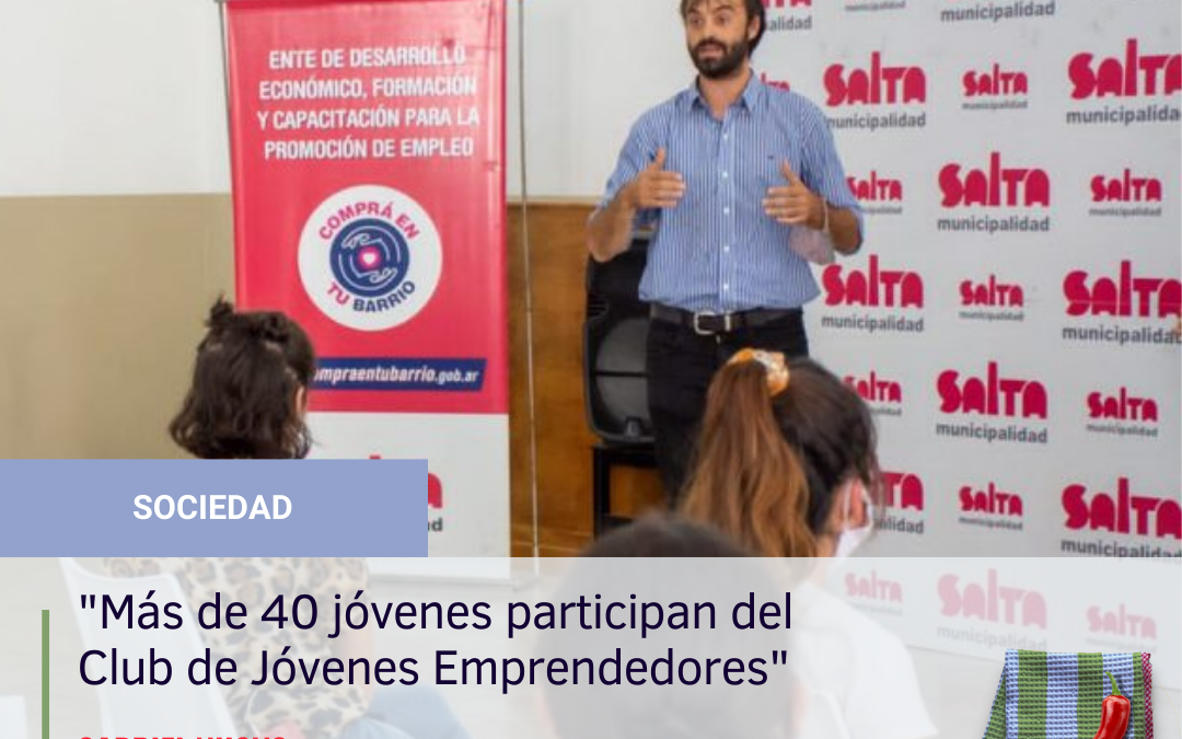 Se realizó el primer encuentro del Club de Jóvenes Emprendedores