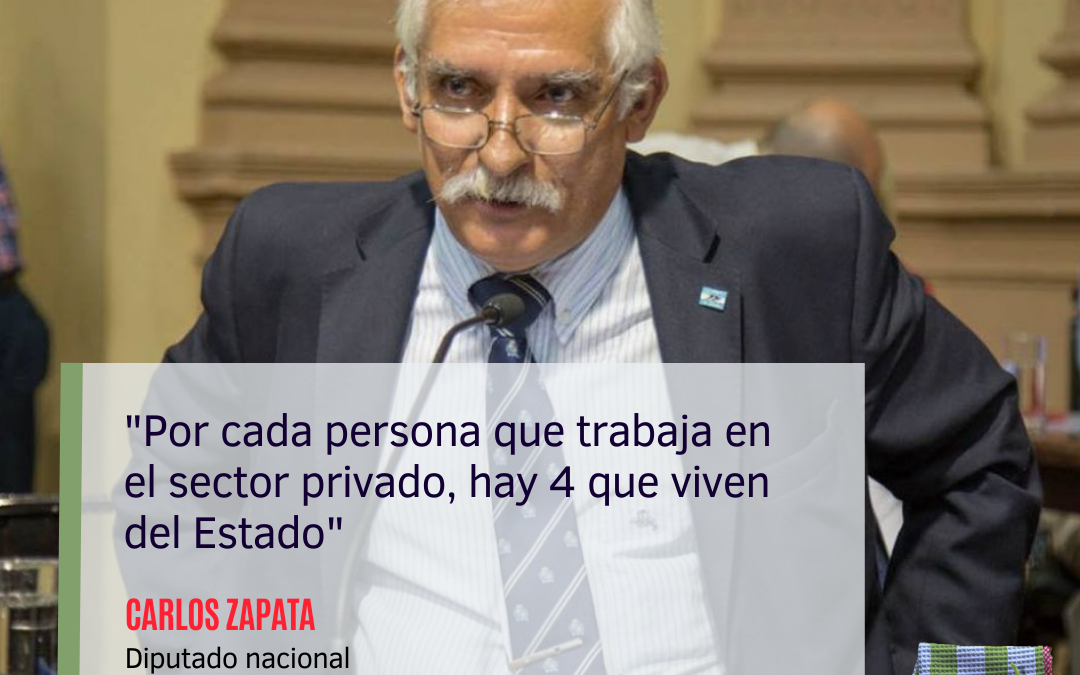 “La política es para mantener una casta y un gobierno con pretensiones personales”