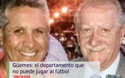 Jugar al fútbol en Güemes: una (oscura) misión imposible