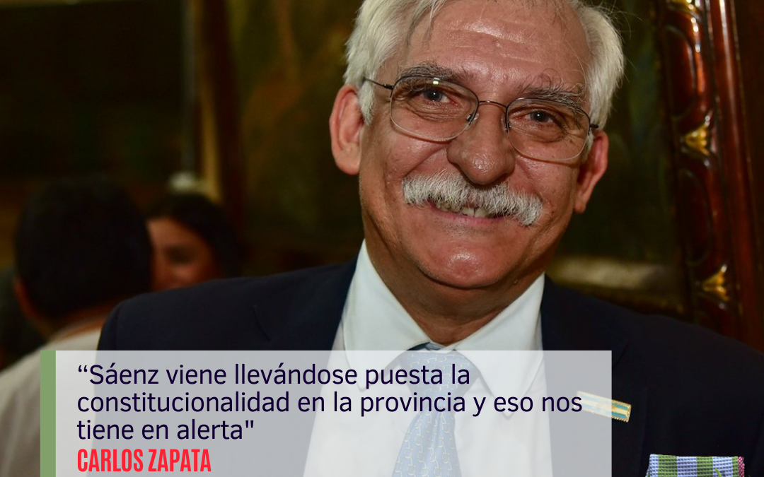 “Sáenz viene llevándose puesta la constitucionalidad en la provincia”