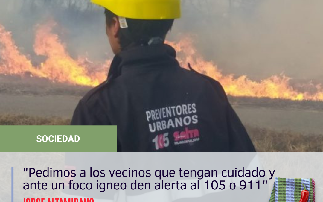 Brigadistas municipales intervinieron en cuatro incendios de pastizales