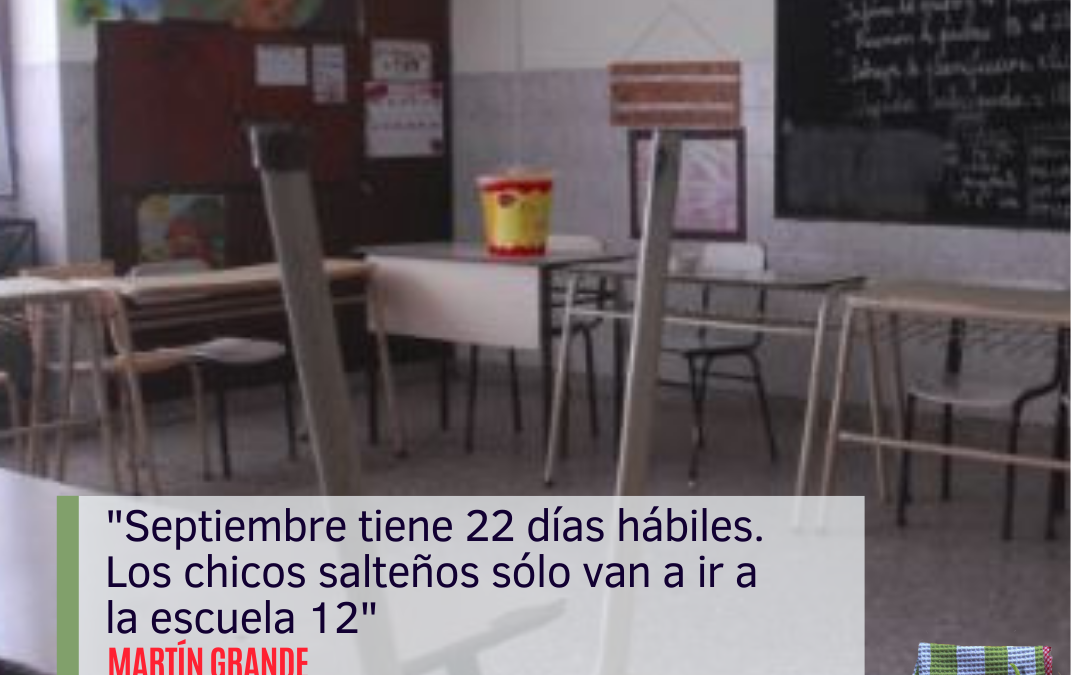 Martín Grande realizó fuertes cuestionamientos a Sáenz