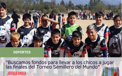 Escuelita de fútbol infantil busca ayuda para viajar a Buenos Aires