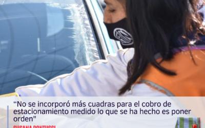 “No se incorporó más cuadras para el cobro de estacionamiento medido lo que se ha hecho es poner orden”