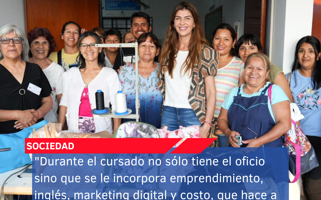 “Durante el cursado no sólo tiene el oficio sino que se le incorpora emprendimiento, inglés, marketing digital y costo, que hace a la calidad educativa del estudiante”