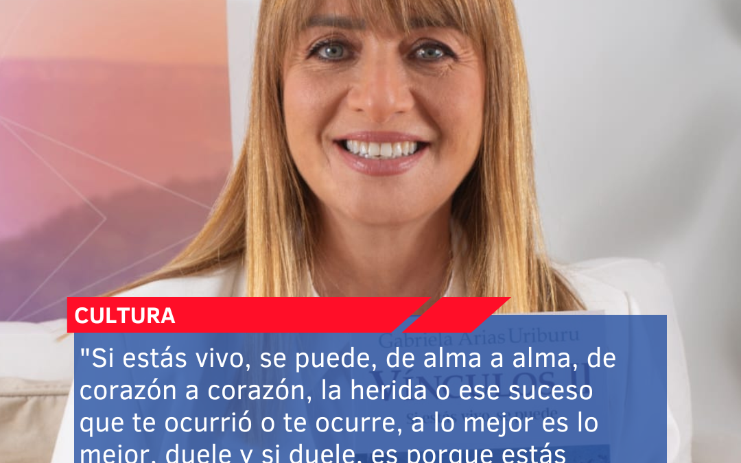 “Si estás vivo, se puede, de alma a alma, de corazón a corazón, la herida o ese suceso que te ocurrió o te ocurre, a lo mejor es lo mejor, duele y si duele, es porque estás vivo”