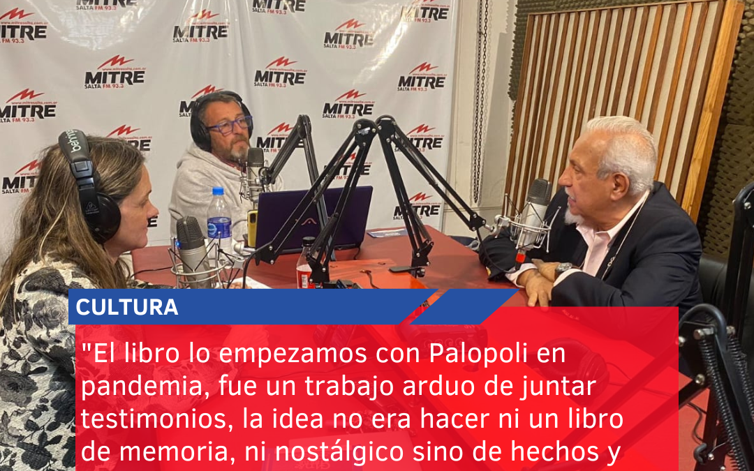 “El libro lo empezamos con Palopoli en pandemia, fue un trabajo arduo de juntar testimonios, la idea no era hacer ni un libro de memoria, ni nostálgico sino de hechos y hacerlo moderno con muchas fotografías”