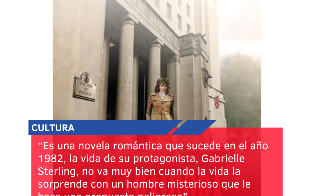 “Es una novela romántica que sucede en el año 1982, la vida de su protagonista, Gabrielle Sterling, no va muy bien cuando la vida la sorprende con un hombre misterioso que le hace una propuesta peligrosa”