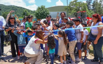 Campo Quijano: avanza la infraestructura pública: inauguración de pavimento y remodelación de la Plaza Martín Fierro