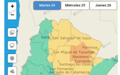 ALERTA METEOROLOGICA PARA NOCHEBUENA