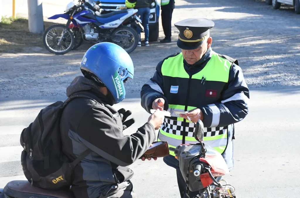 Operativo de Tránsito: la Municipalidad refuerza los controles a motocicletas