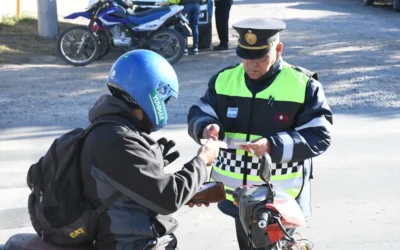 Operativo de Tránsito: la Municipalidad refuerza los controles a motocicletas